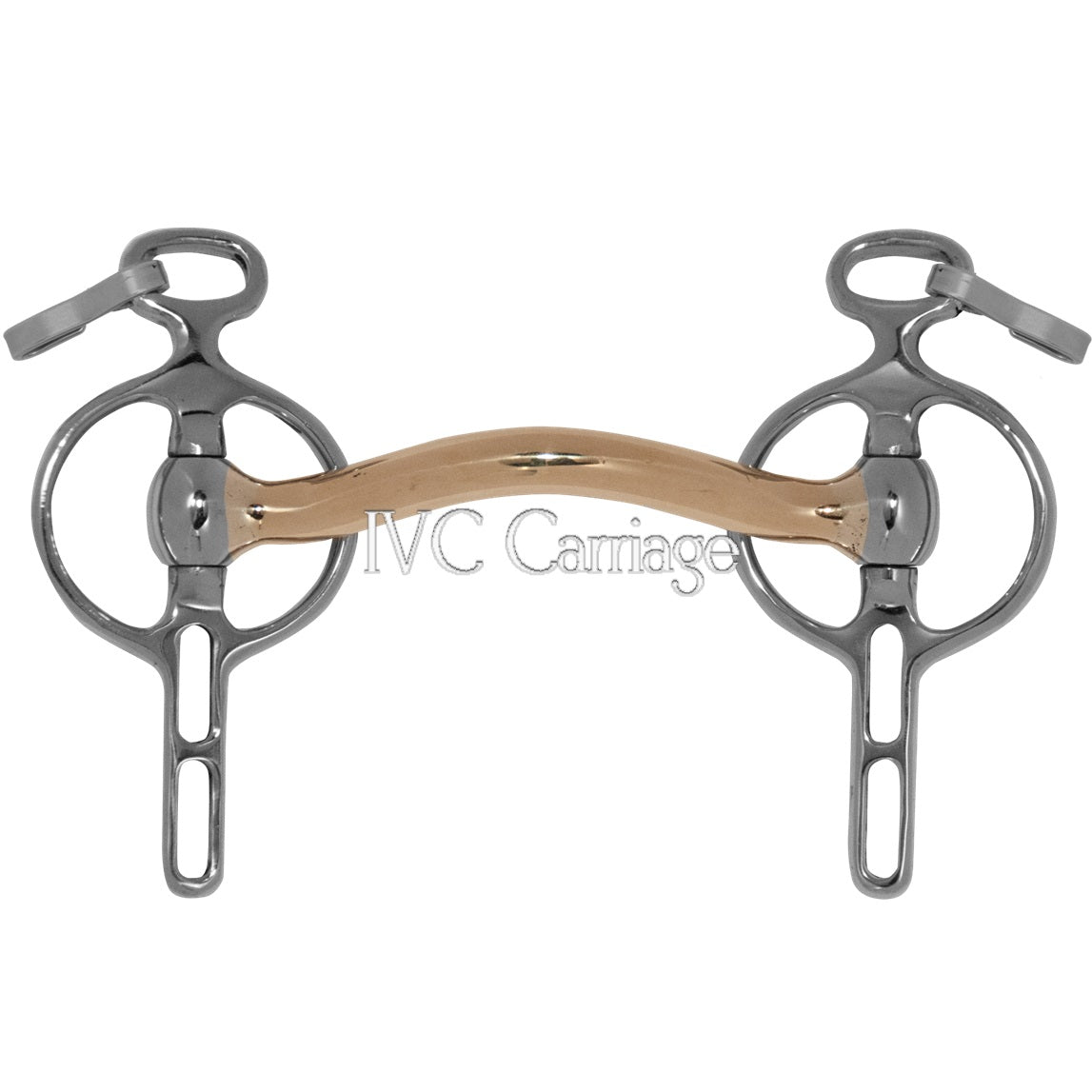 Bowman Victory 45Degree Liverpool Pony Driving Bit IVC Carriage