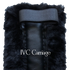 Fleece Horse Harness Breast Collar Pad Black | IVC Carriage