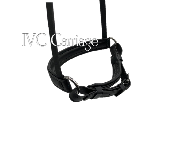 Synthetic Horse Harness Crank Noseband IVC Carriage