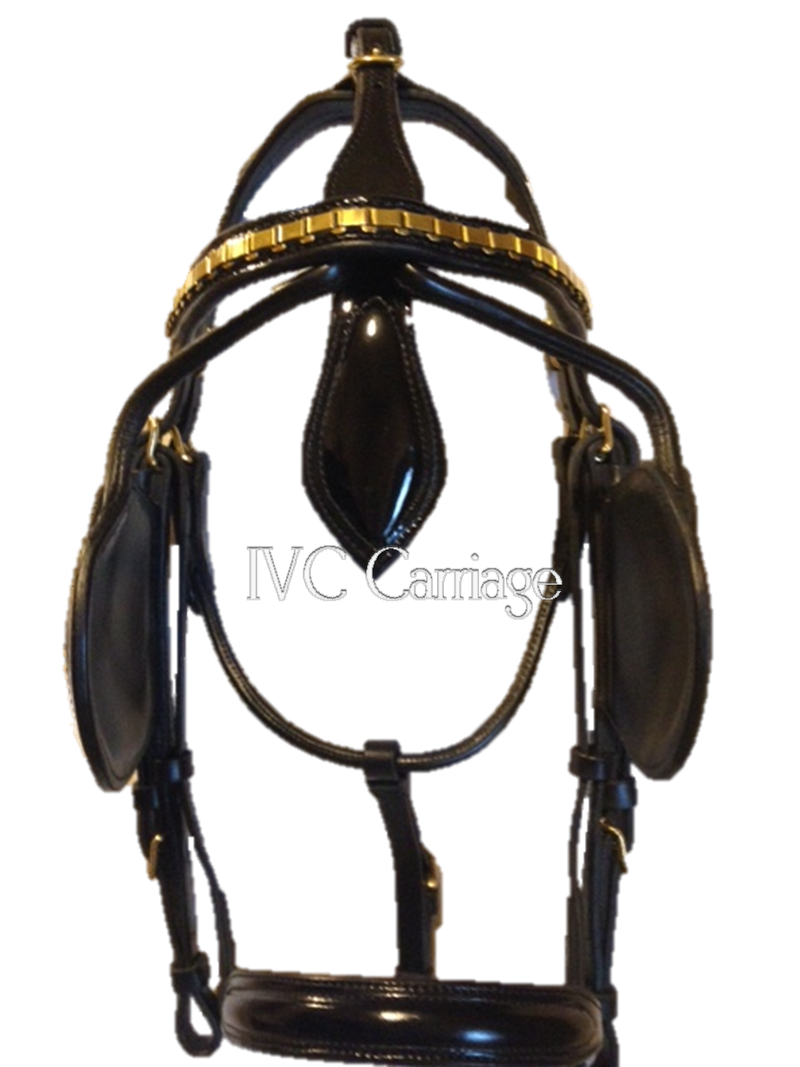 IVC Elite Leather Miniature Horse Carriage Harness IVC Carriage
