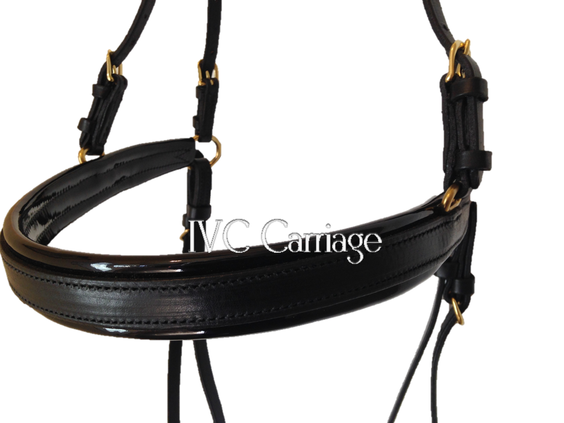 IVC Traditional Leather Horse Harness Breeching | IVC Carriage