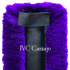 Fleece Horse Harness Breast Collar Pad Purple | IVC Carriage