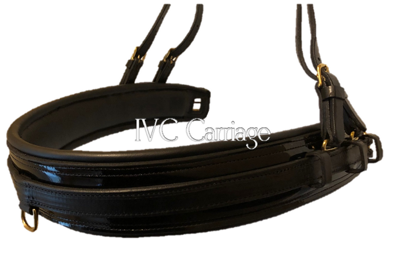 IVC Traditional Leather Carriage Mini Horse Harness IVC Carriage