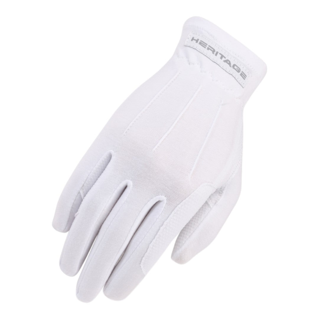 Heritage Power Grip Gloves White