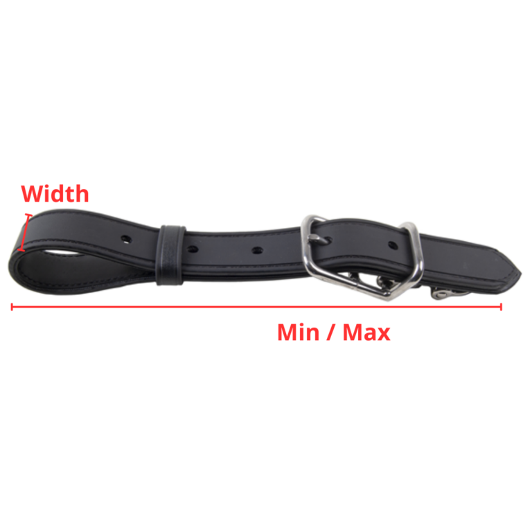measurements for Ideal EuroTech Safety Pole Straps 
