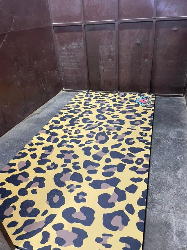 Leopard Design Horse Stall Mat