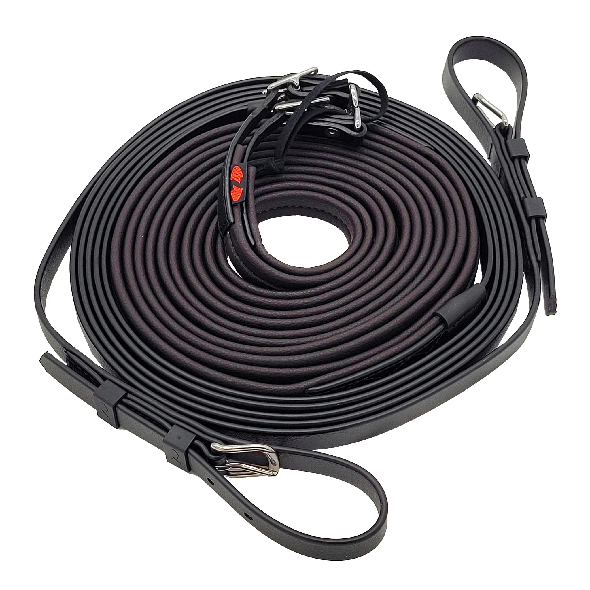 Zilco X-Grip Single Plain Driving Reins