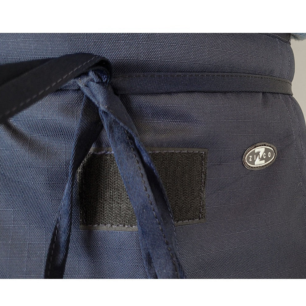 Zilco Lightweight Rain Apron tie and velcro 