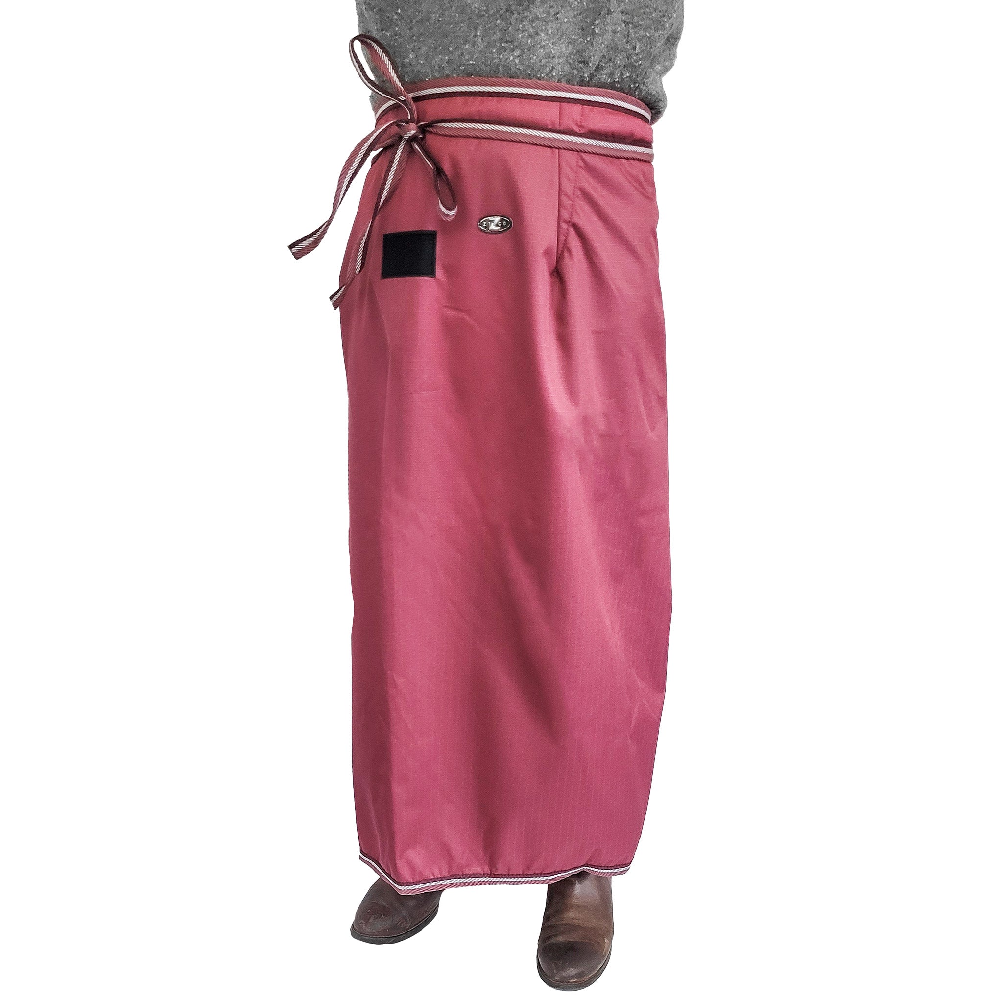 Zilco Heavyweight Driving Apron burgundy