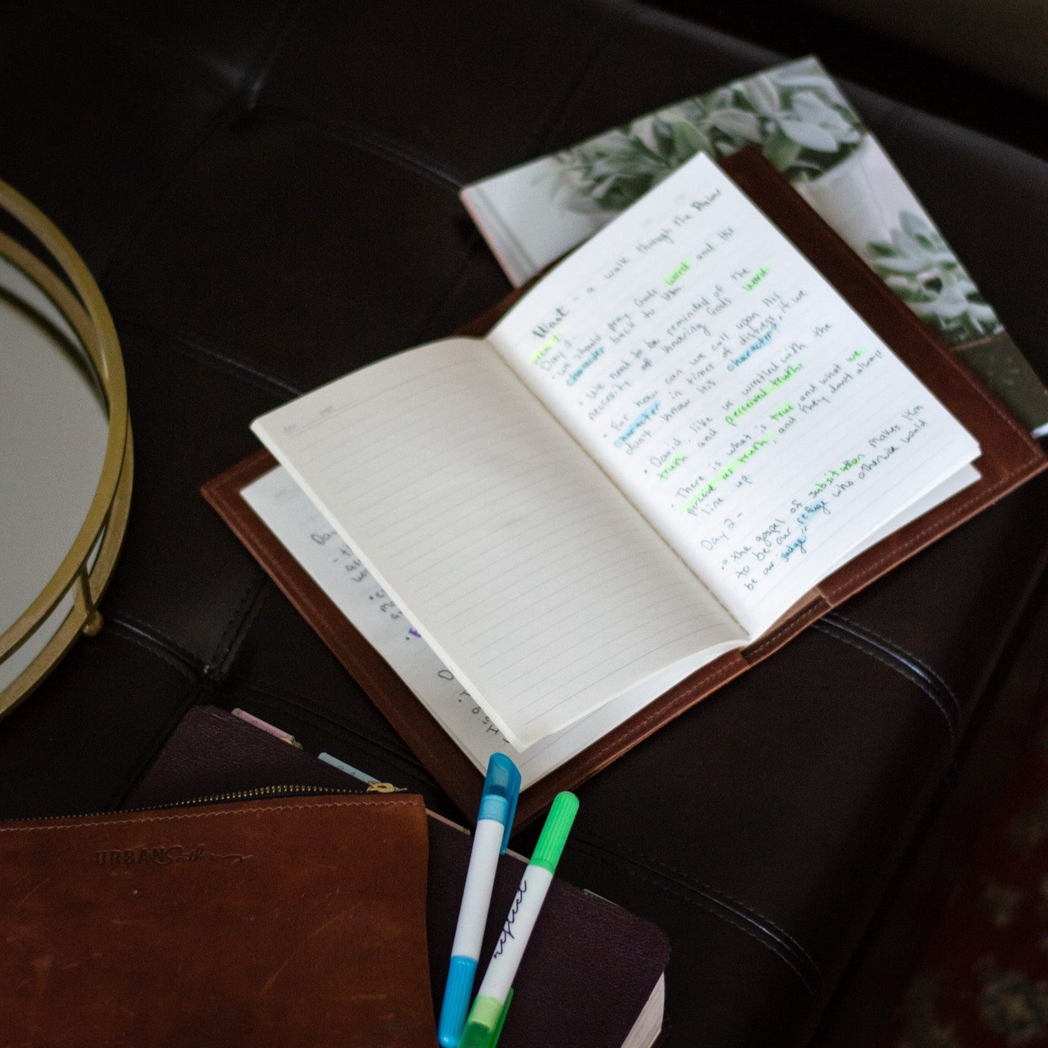 Leather Notebook Cover