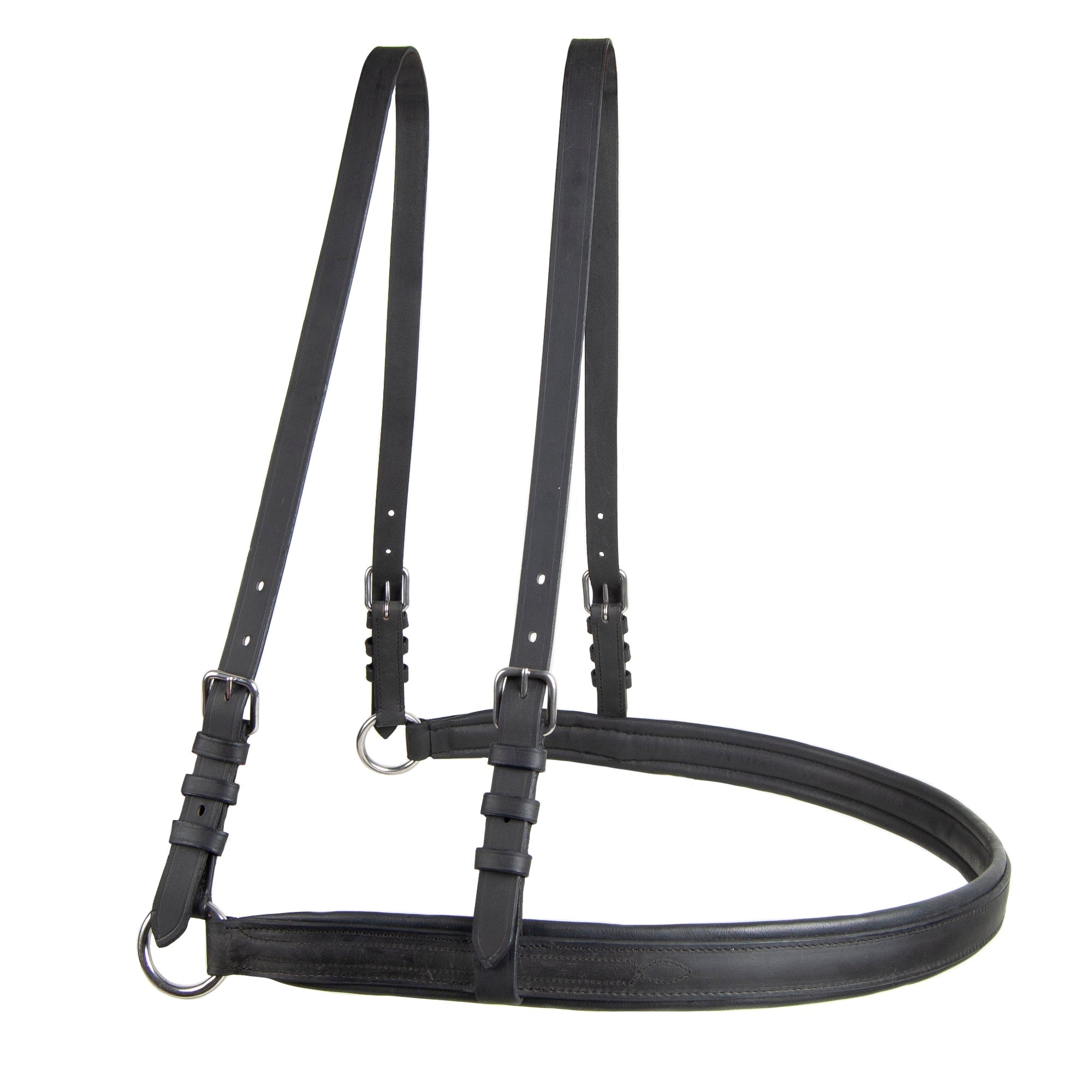 Black Ideal LeatherTech Complete Breeching