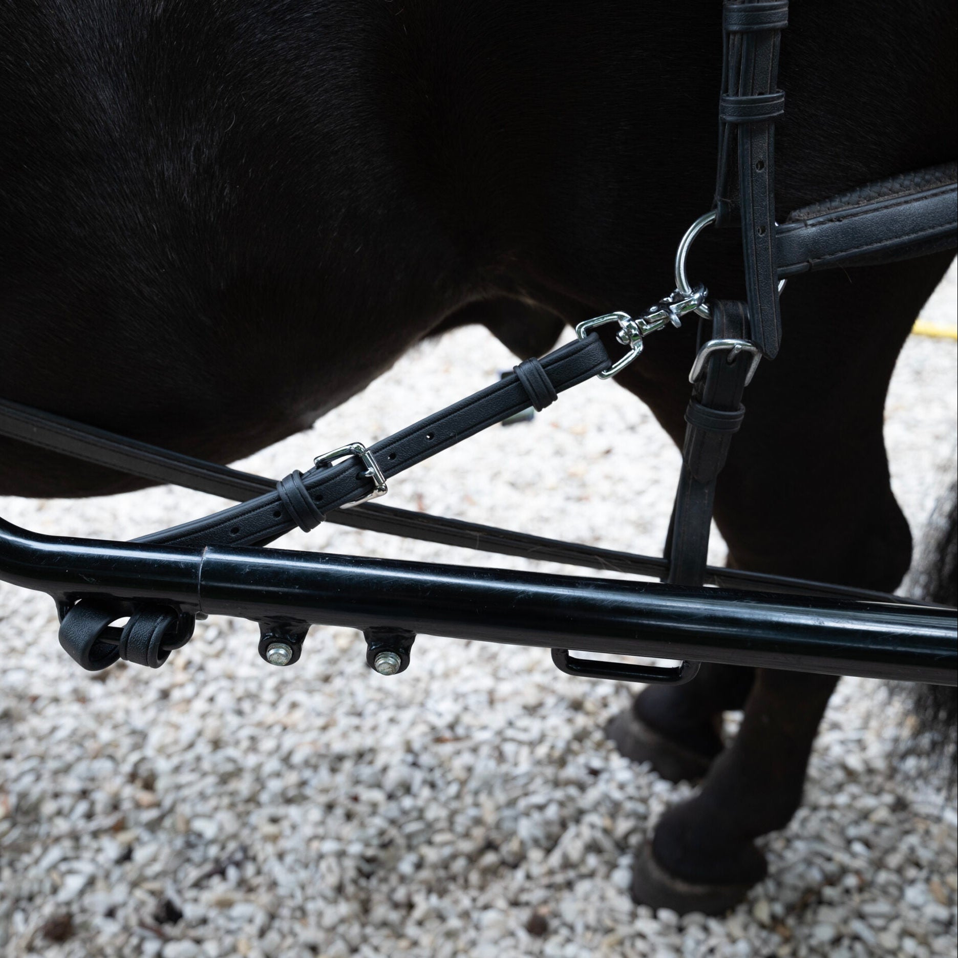 Ideal "Breeze" Breeching Straps on cart
