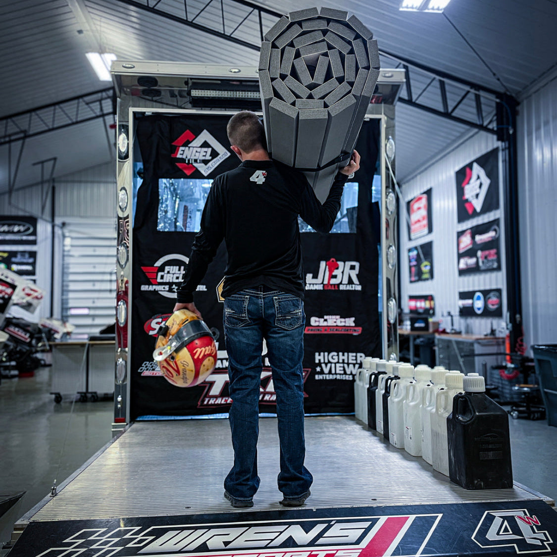 Diamond Plate Portable Cushion Mat