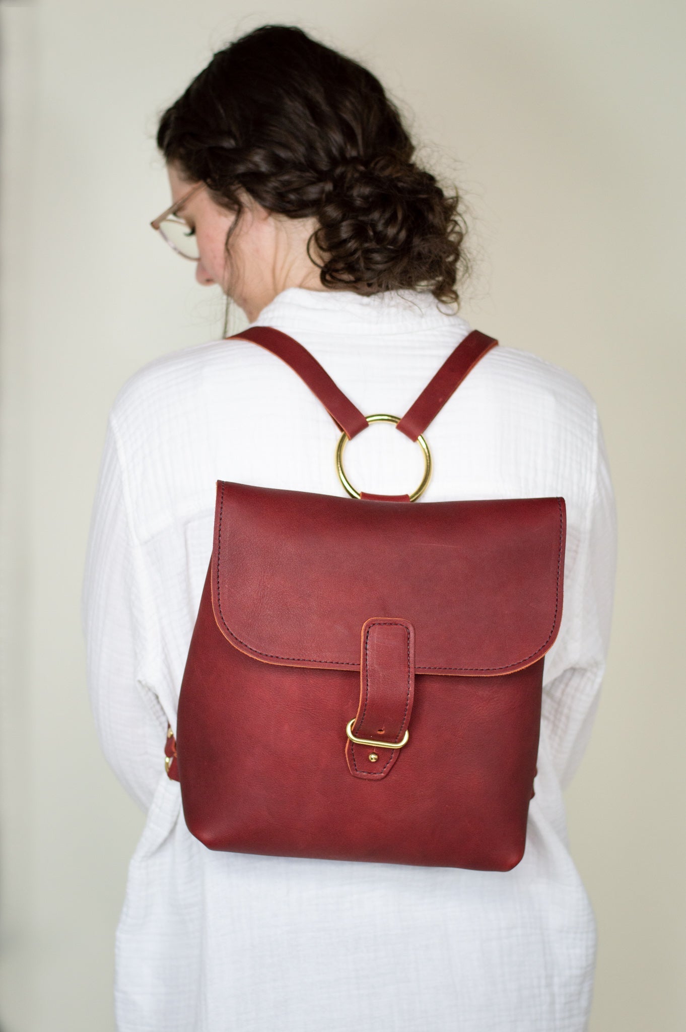 Monterey Leather Backpack