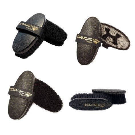 Haas Diamond Horse Brush Set