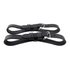 black Ideal LeatherTech Pole Straps