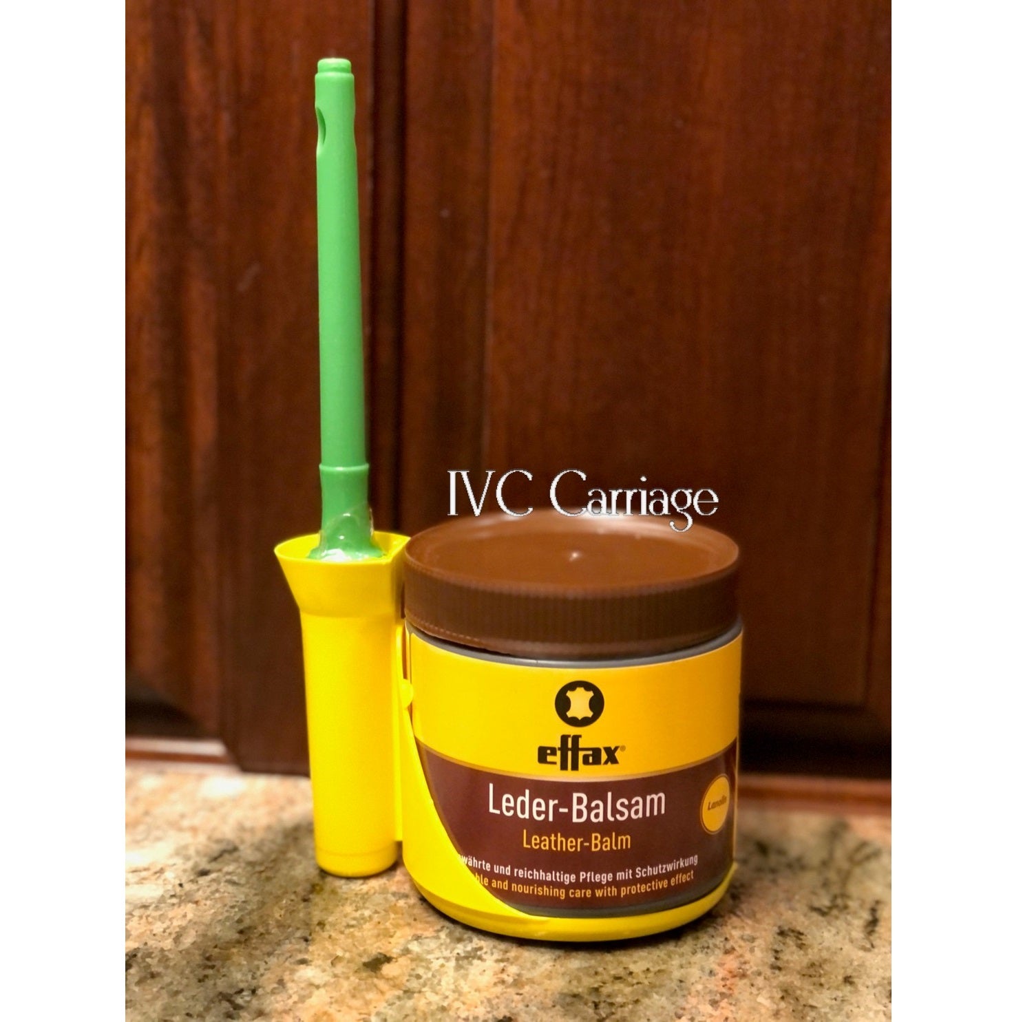 Effax Leather Balm with Brush Fix | IVC Carriage