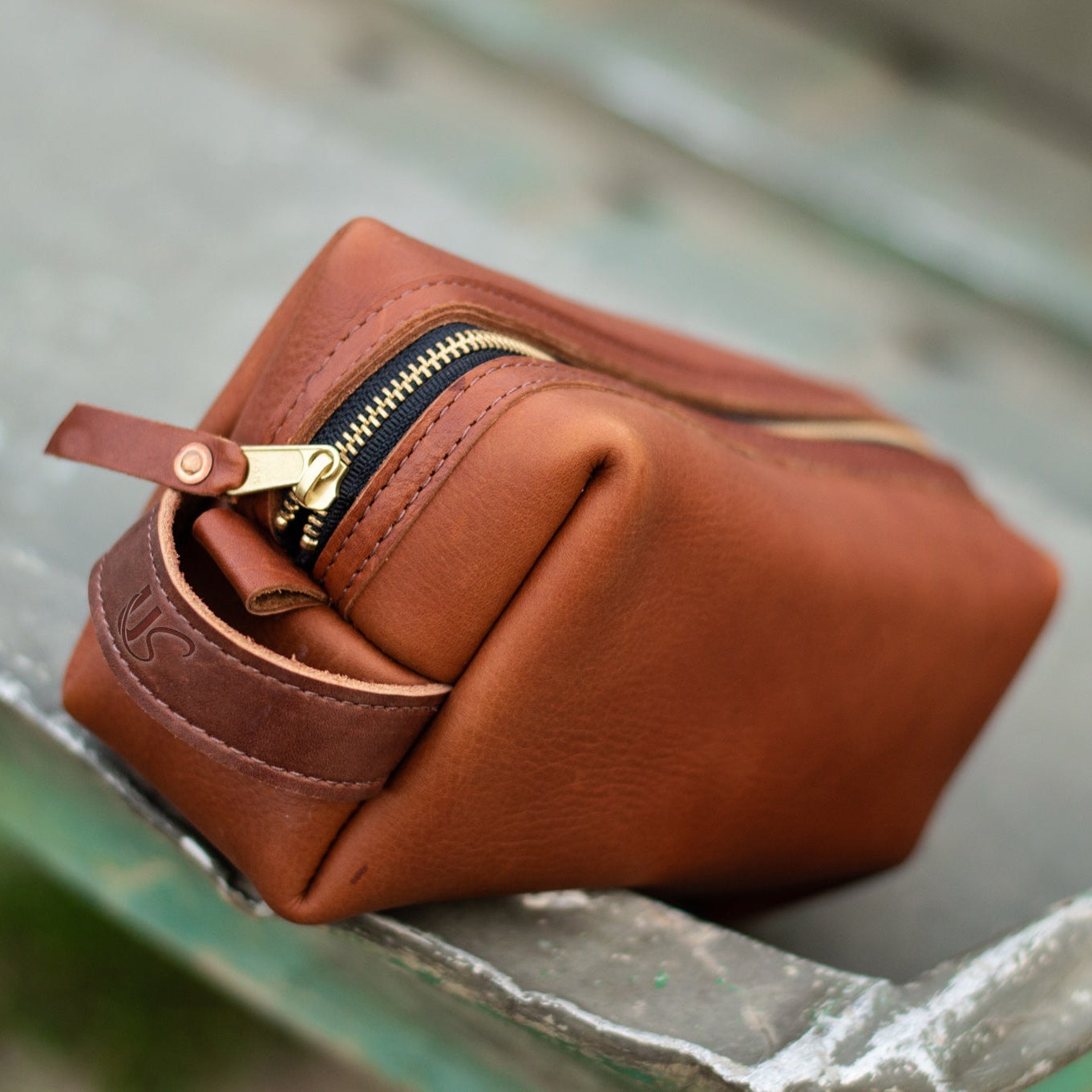 Leather Toiletry Bag