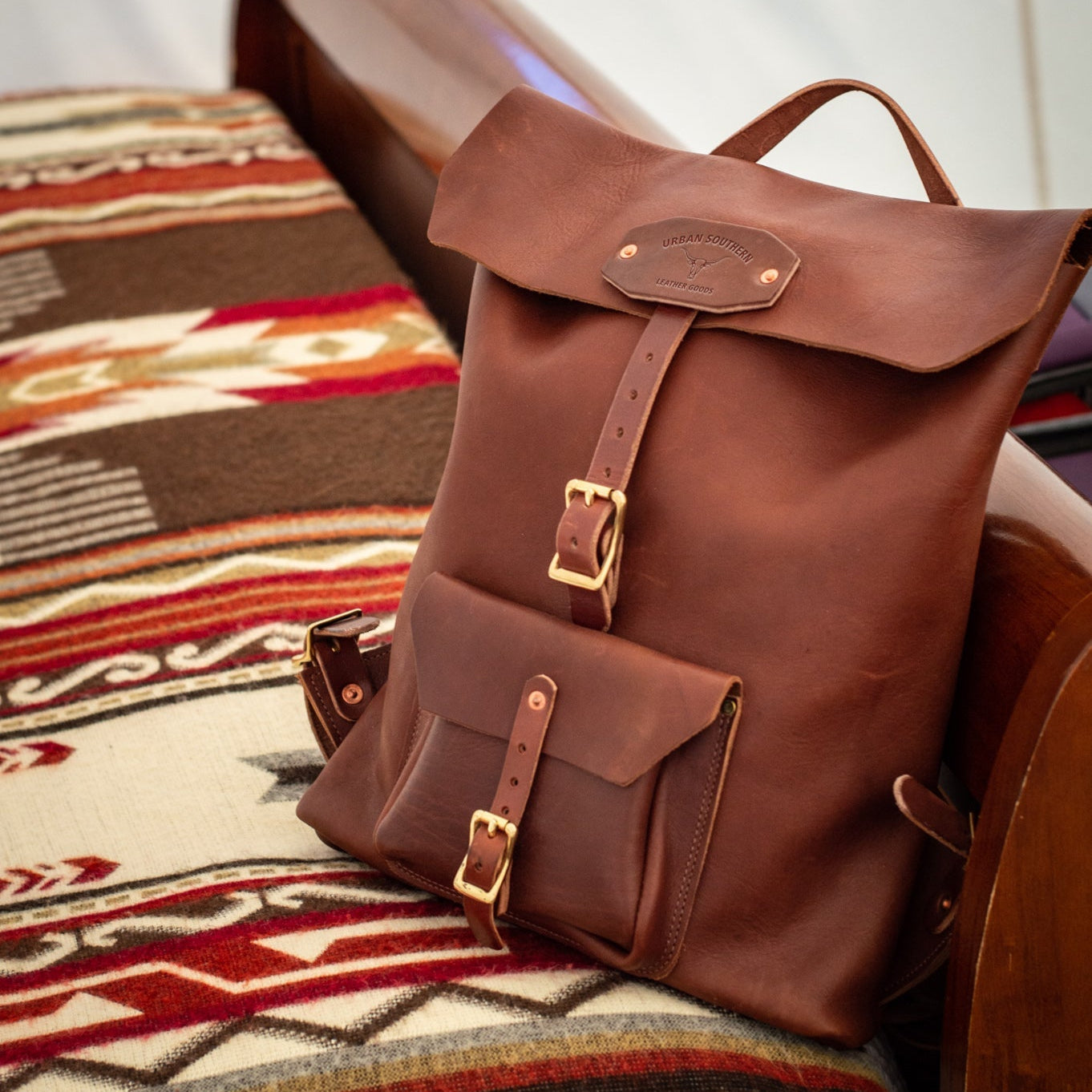 Urban Leather Rucksack