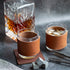 Leather Wrapped Whiskey Glass