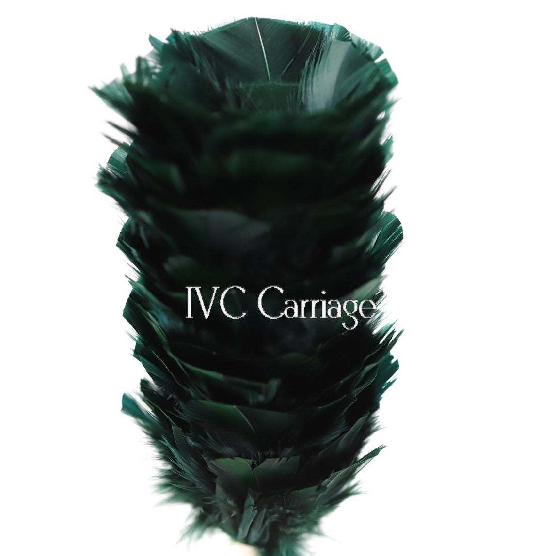 Forest Green Feather Plume | IVC Carriage