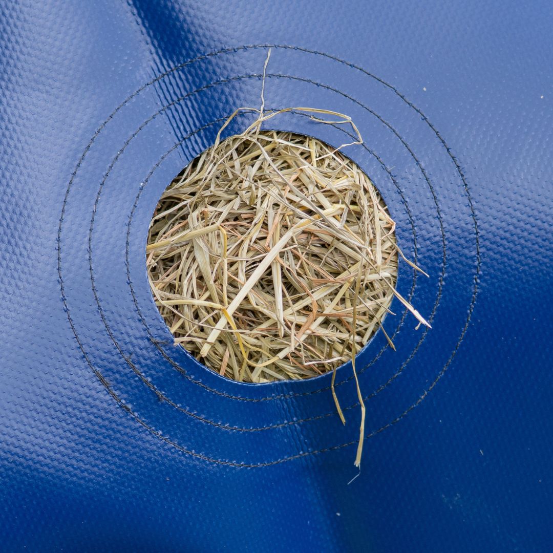 HayPlay Button Bag – Slow Feed Hay Bag