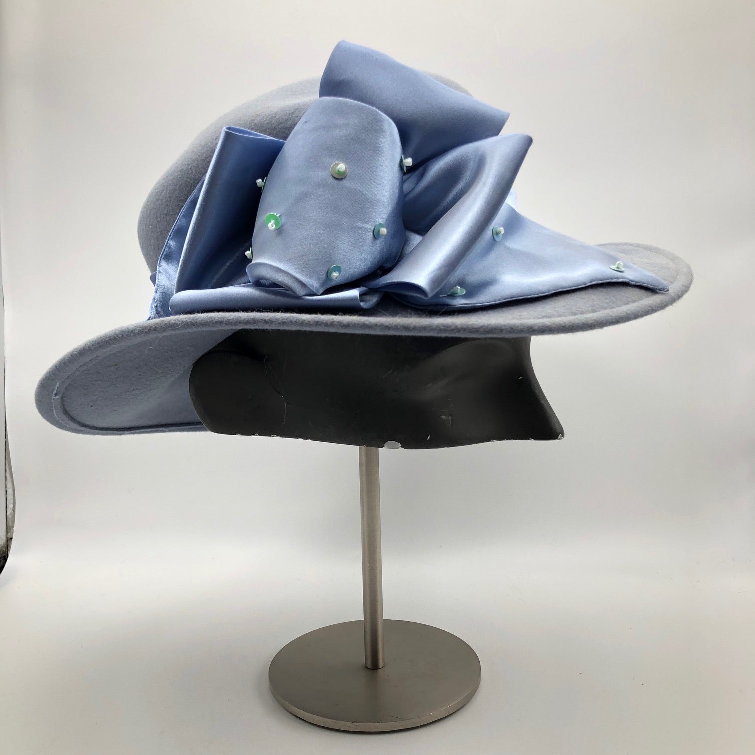 Lt. Blue Ladies Dress Hat