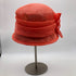 Dark Salmon Cloche Hat