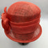Dark Salmon Cloche Hat