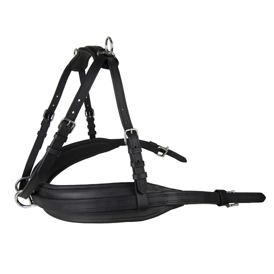 Ideal LeatherTech Breast Collar in black