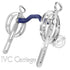Liverpool Boyd Exell FX Bomber Blue Swivel Horse Bit | IVC Carriage