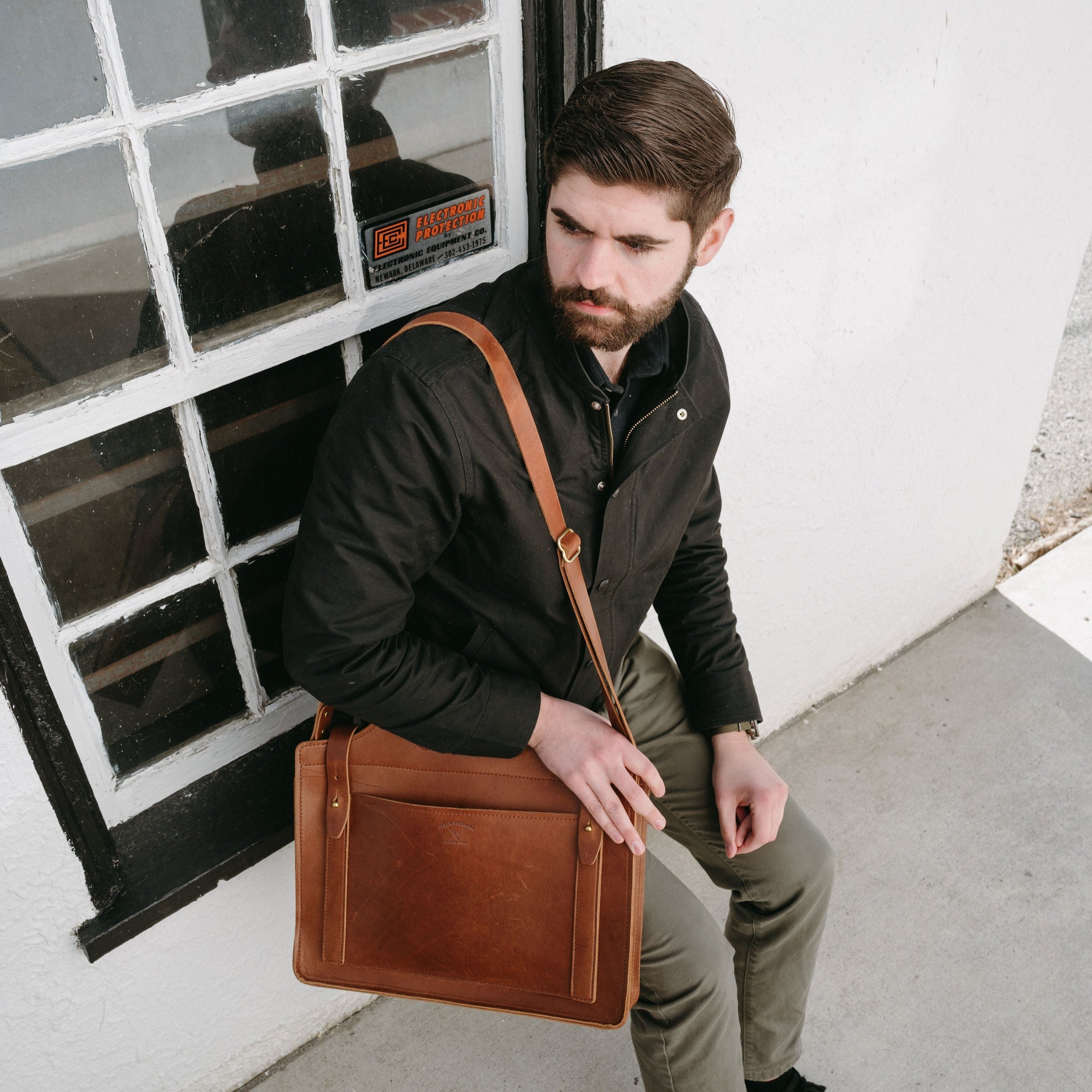 Franklin Leather Satchel
