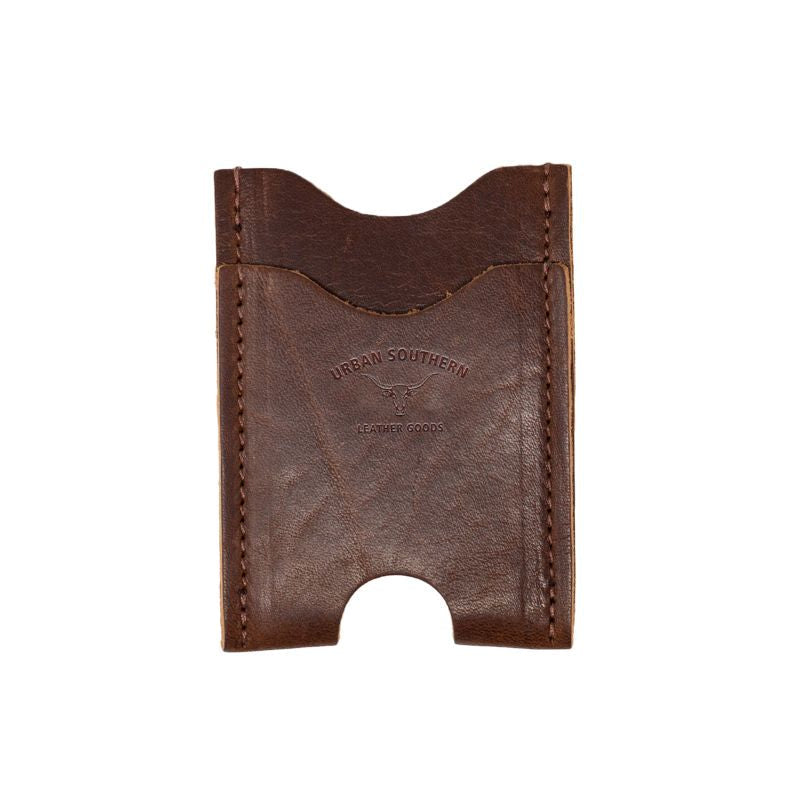 Leather Money Clip Wallet