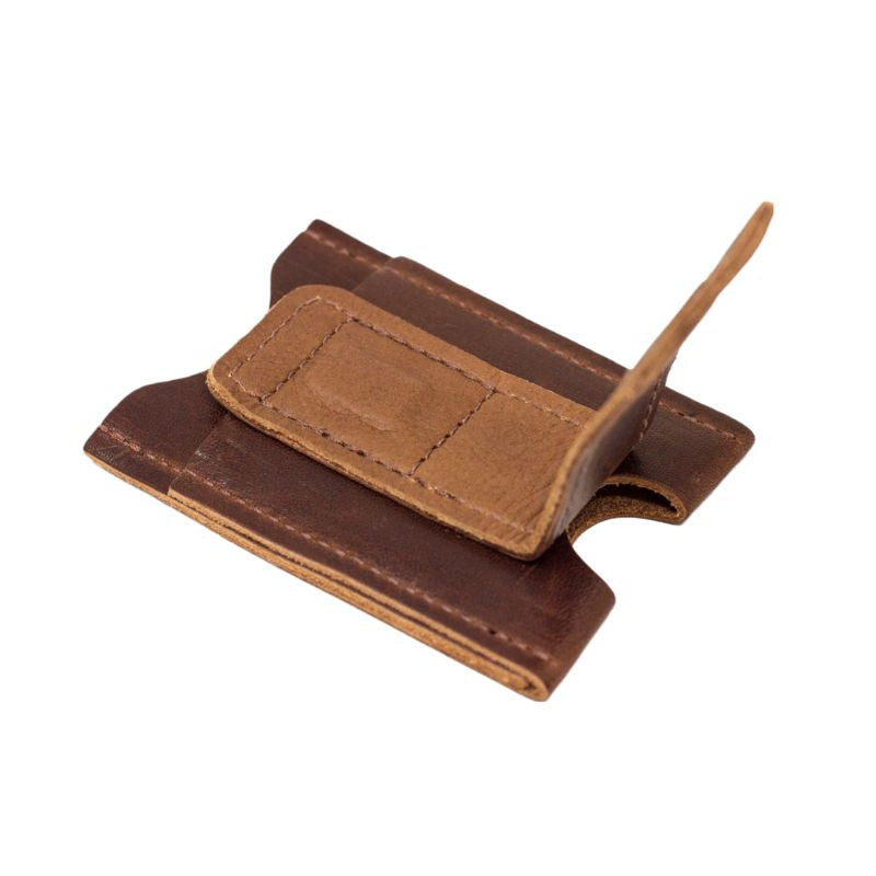 Leather Money Clip Wallet