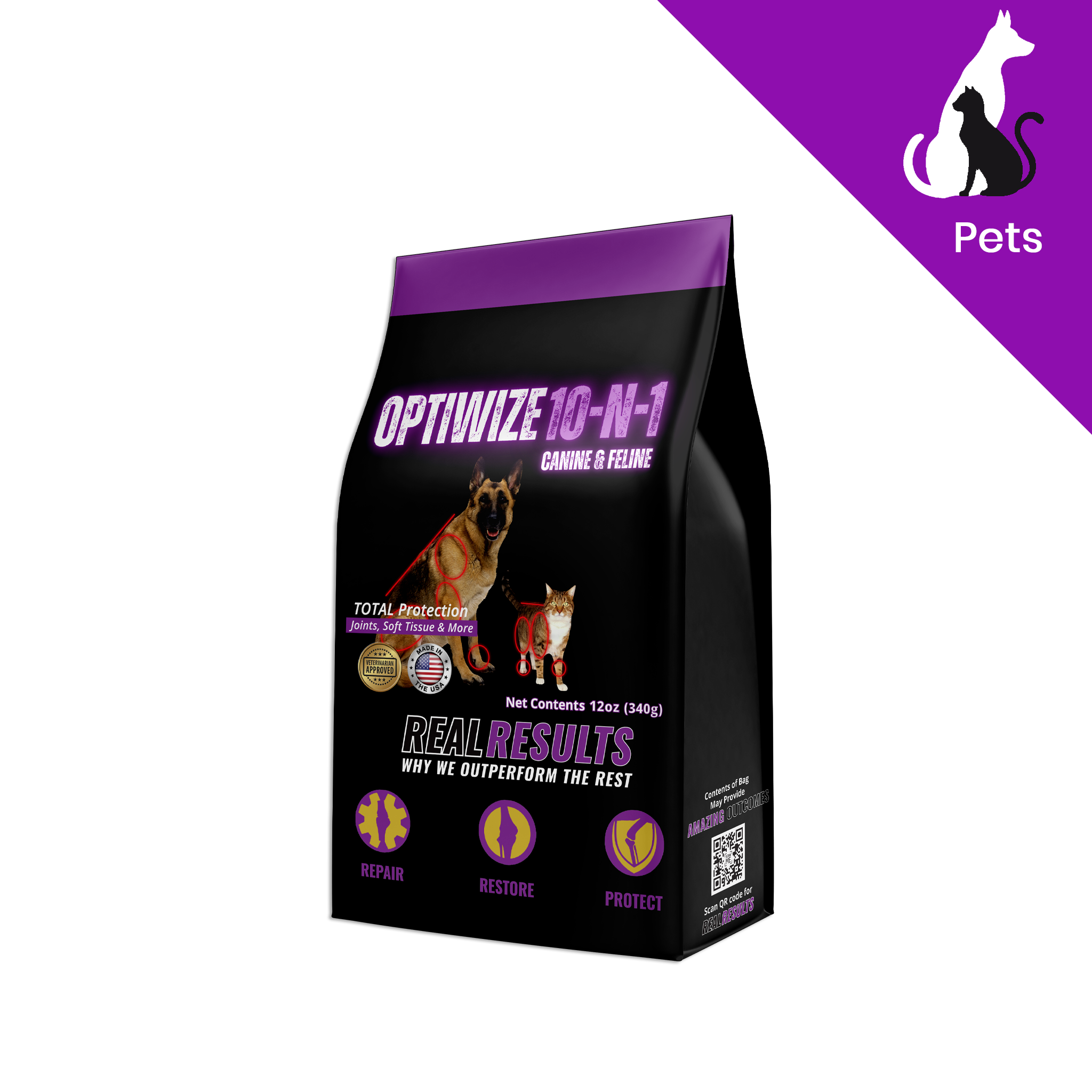 OptiWize 10-N-1 pet supplement