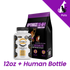 Optiwize pet supplement with human bottle and bag