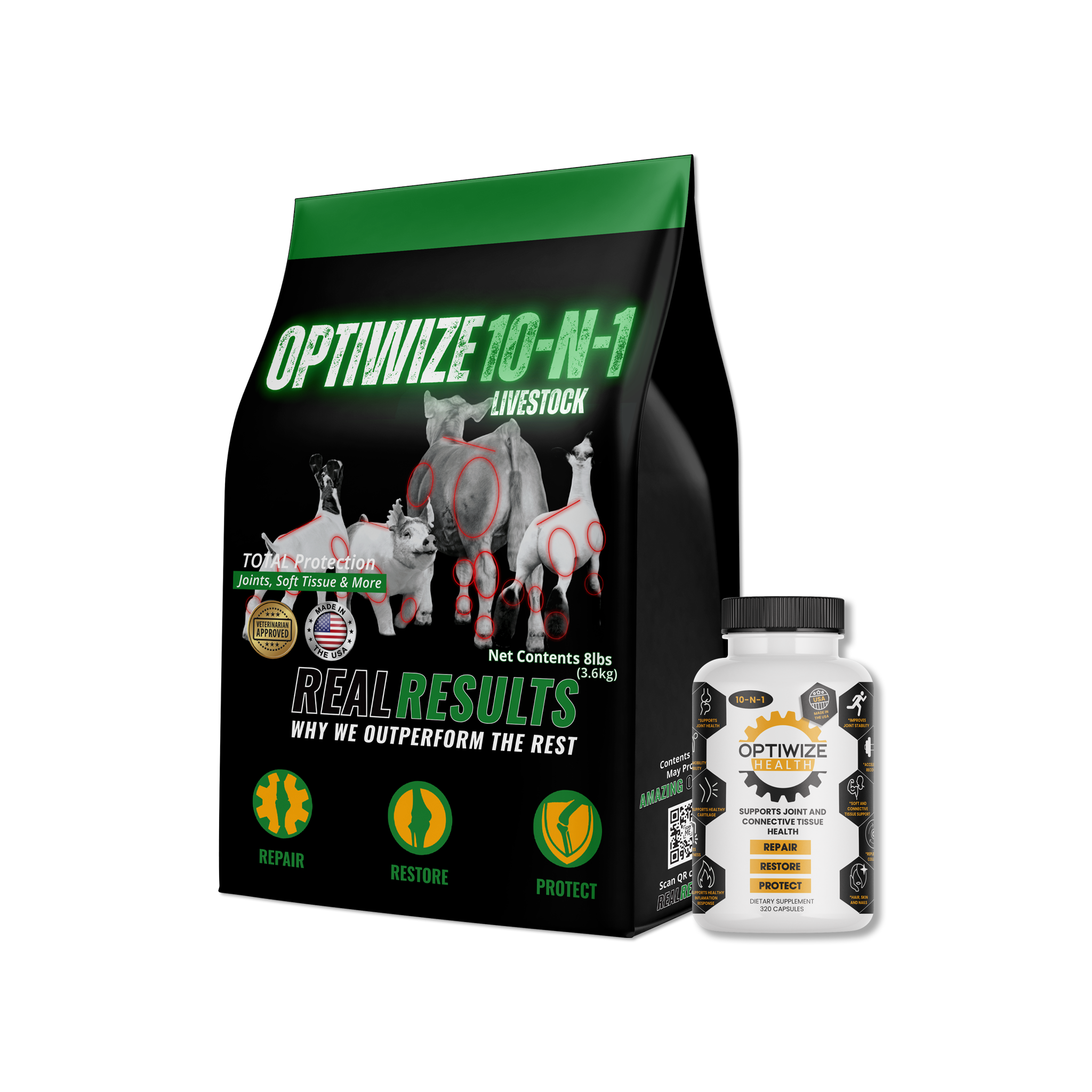 OptiWize Collagen +Plus Livestock Joint Supplement