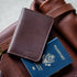 Leather Passport Wallet