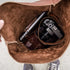 Leather Rolltop Backpack