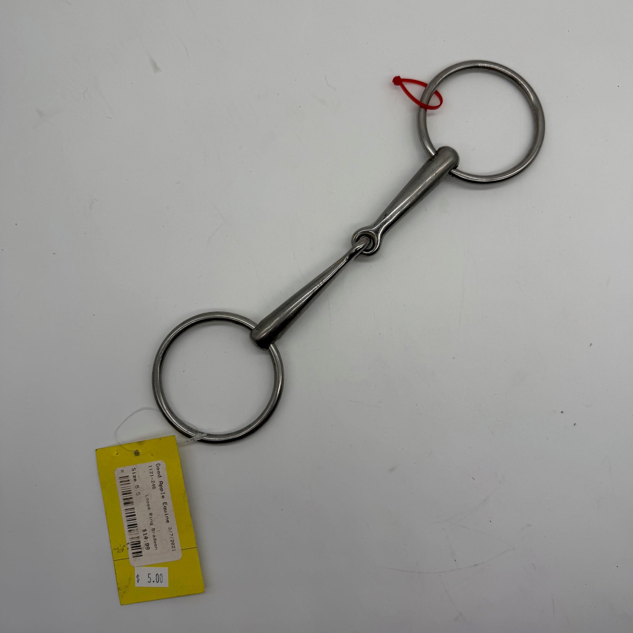 Used O-Ring Snaffle Bit