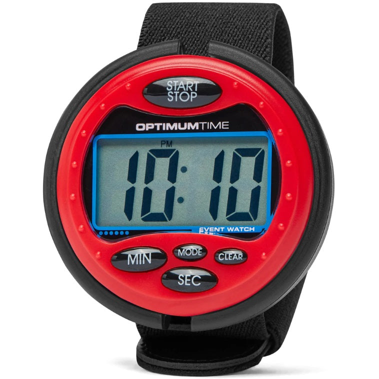 Optimum Time Eventing Watch - Red