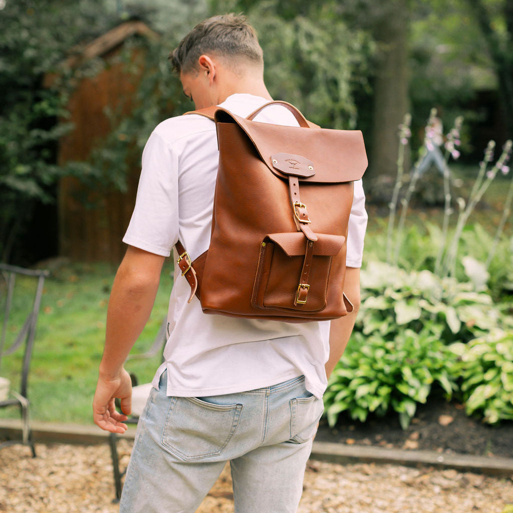 Urban Leather Rucksack