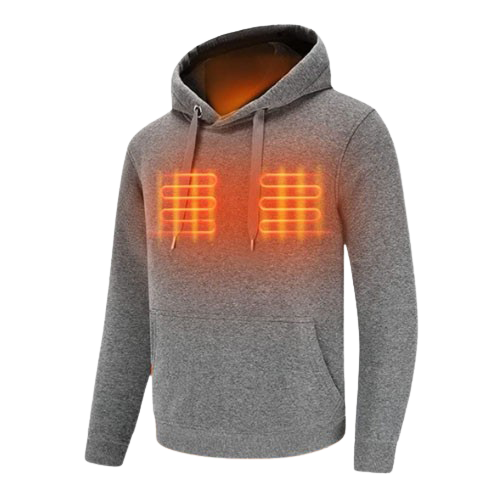 Heated Hooded Sweatshirt
