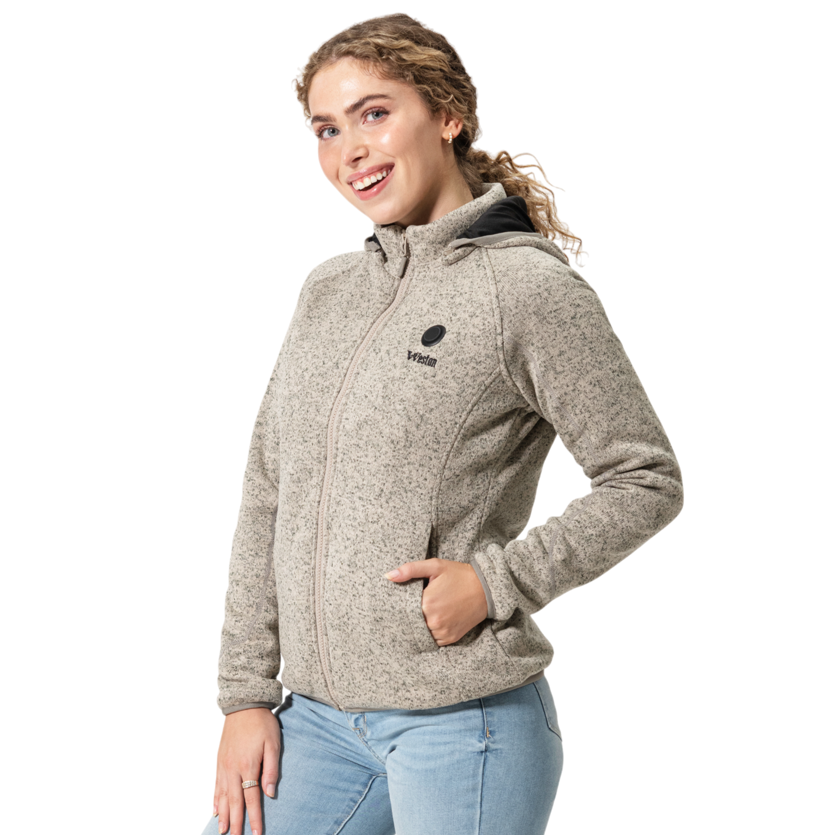 Women's Heated Fleece Jacket