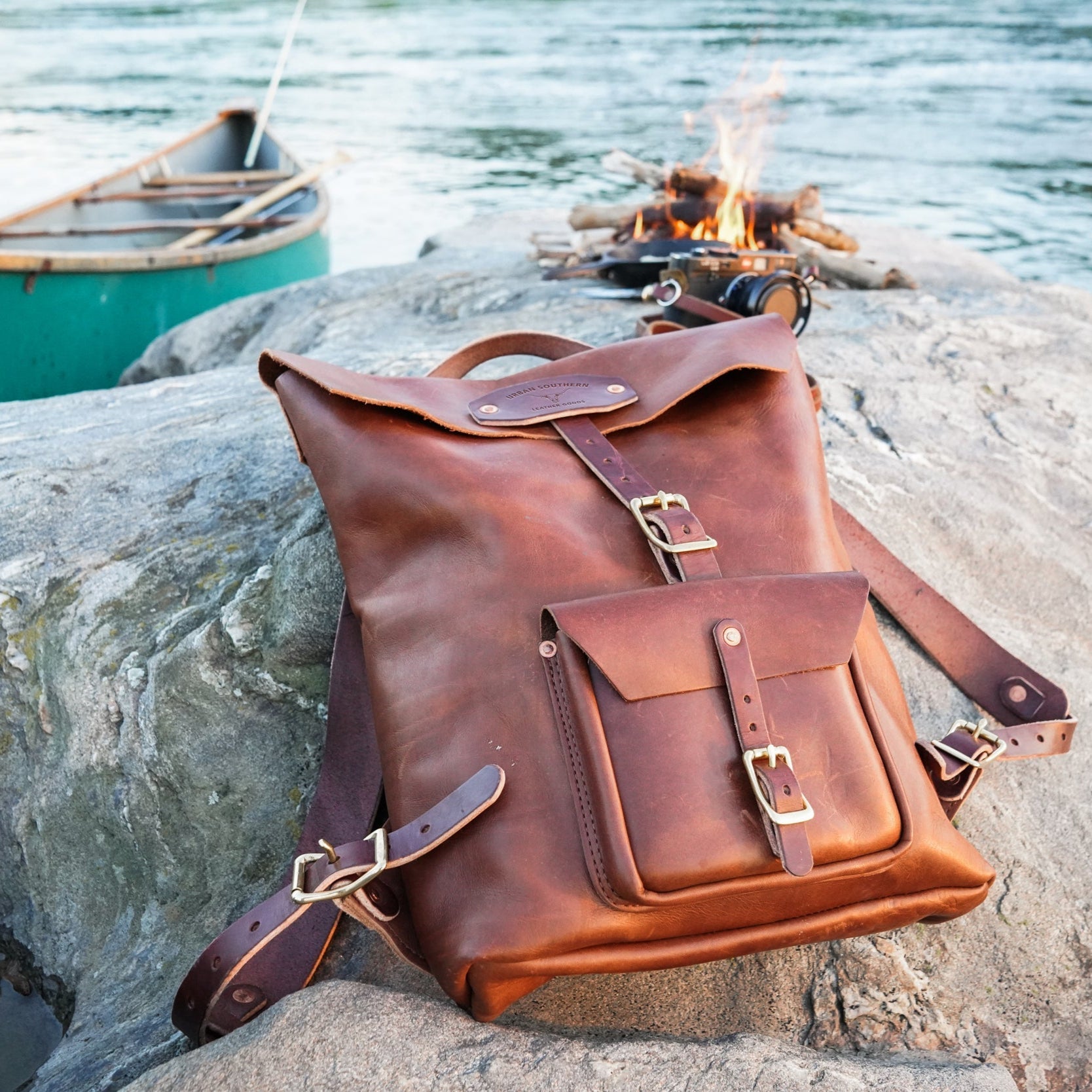 Urban Leather Rucksack
