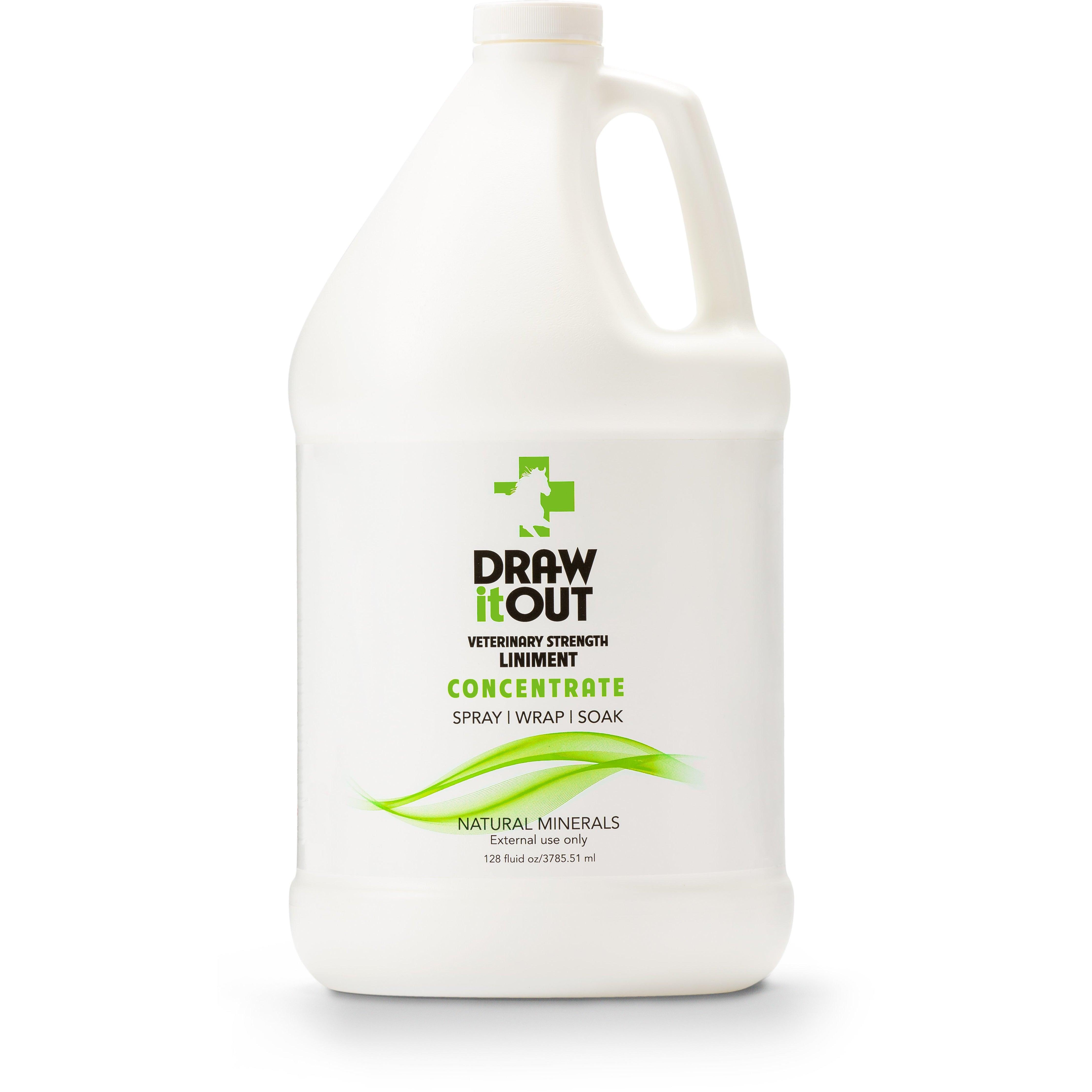 Draw It Out Veterinary Strength Liniment Concentrate 128 oz.