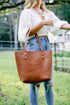 Leather Classic Tote