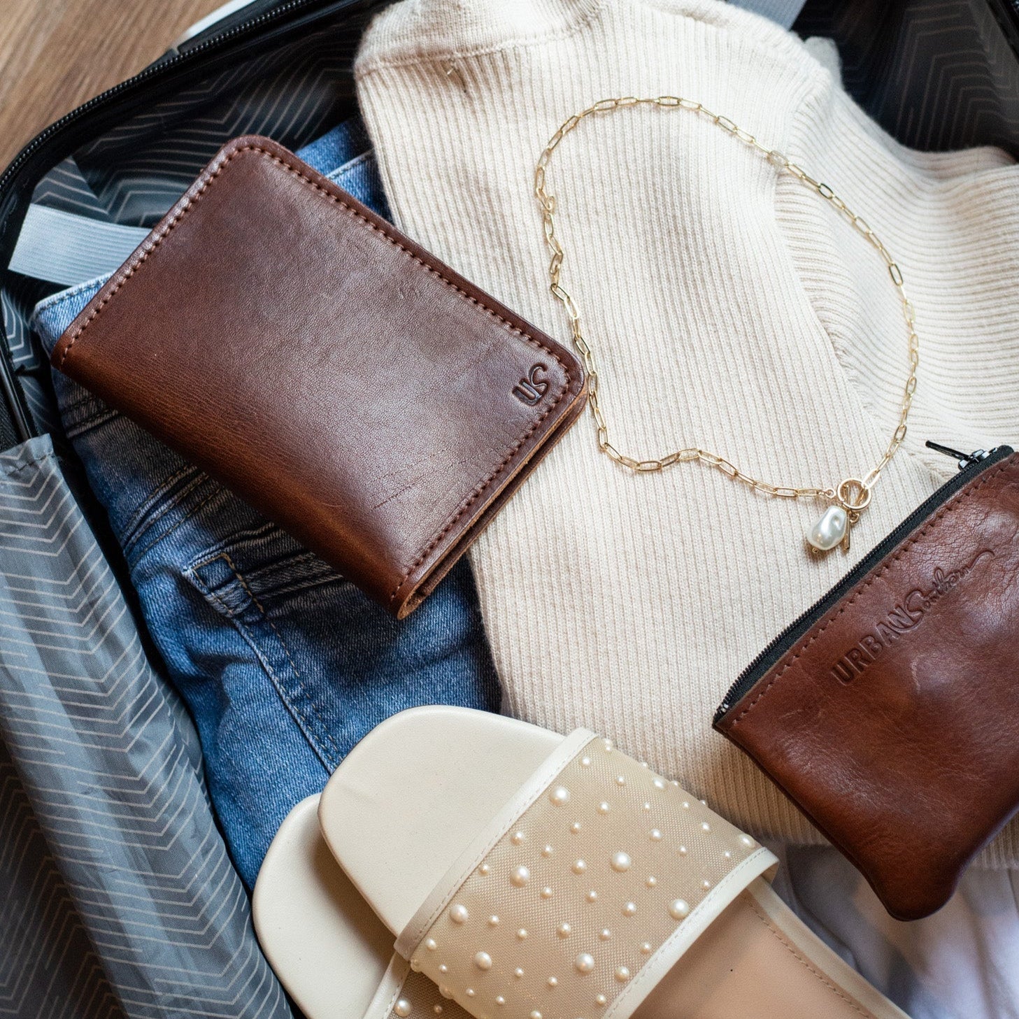 Leather Passport Wallet