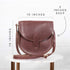 Heritage Saddlebag Leather Crossbody Handbag