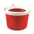 28-Quart Wall-Mount Horse Feed Tub with feed ring